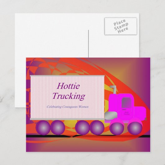 はがき – ホッティトラック (正面/裏面)