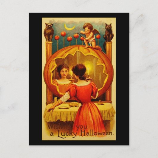 はがき – ホリデーアート – ヴィンテージハロウィーン12 シーズンポストカード (正面)