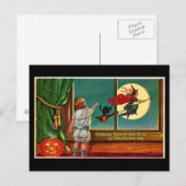 はがき – ホリデーアート – ヴィンテージハロウィーン18 シーズンポストカード (正面/裏面)