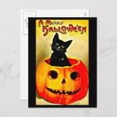 はがき – ホリデーアート – ヴィンテージハロウィーン37 シーズンポストカード (正面/裏面)