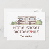 はがき – ホームスイートモーターホーム (正面/裏面)