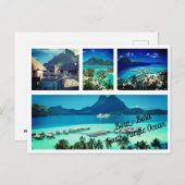 はがき – ボラボラサウス太平洋海 (正面/裏面)