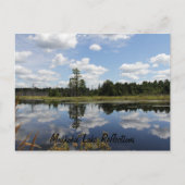 はがき – ムスコカ湖反射 (正面)