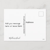 はがき – モルディブ シーズンポストカード (裏面)