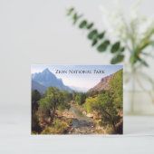 はがき:ユタ州Zion National Park ポストカード (スタンド正面)