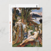 はがき：ユニコーン ポストカード (正面/裏面)