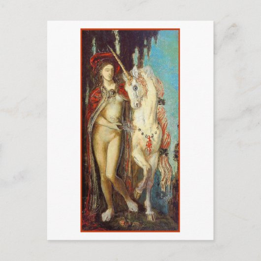 はがき:ユニコーン ポストカード (正面)