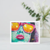 はがき – リップスティックアーバン通りアート (スタンド正面)