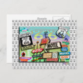 はがき – ルート66マザーロード18SQ (正面/裏面)