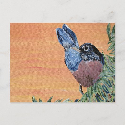 はがき – ロビン・アク絵画リル (正面)