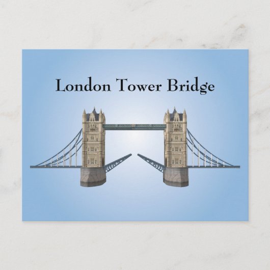 はがき：ロンドンタワーブリッジ ポストカード (正面)