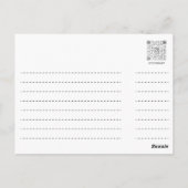 はがき – ワッフル (裏面)