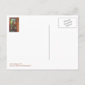 はがき/ヴァレンナ，イタリア/美しい村/チャオ！ ポストカード (裏面)