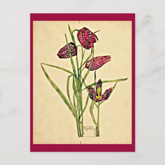 はがき – ヴィンテージアートチャールズレンニーマッキントッシュ18 (正面)