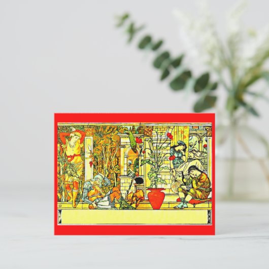 はがき – ヴィンテージイラストレーション – ウォルタークレーン44 (スタンド正面)