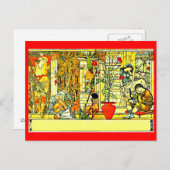 はがき – ヴィンテージイラストレーション – ウォルタークレーン44 (正面/裏面)