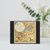 はがき – ヴィンテージイラストレーション – ウォルタークレーン54 (スタンド正面)