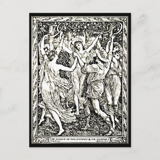 はがき – ヴィンテージイラストレーション – ウォルタークレーン60 (正面)