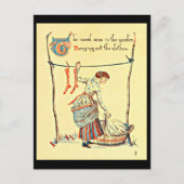 はがき – ヴィンテージイラストレーション – ウォルタークレーン64 (正面)