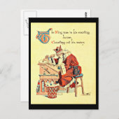 はがき – ヴィンテージイラストレーション – ウォルタークレーン66 (正面/裏面)