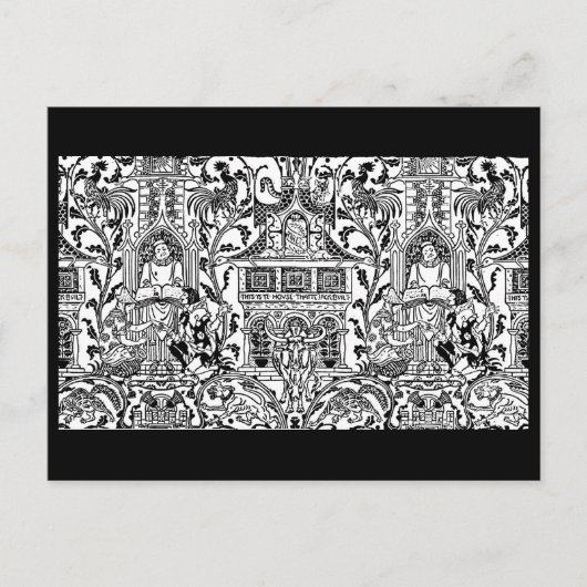 はがき – ヴィンテージイラストレーション – ウォルタークレーン67 (正面)