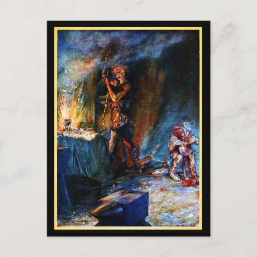 はがき – ヴィンテージイラストレーション – ラッカム6 (正面)