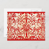 はがき – ヴィンテージファブリック/ファッション-William Morris 11 (正面/裏面)