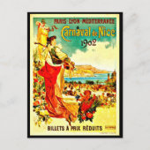 はがき – ヴィンテージ旅行 – ニース2 (正面)