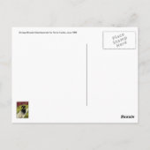 はがき：ヴィンテージ自転車用広告 ポストカード (裏面)