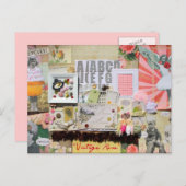 はがき、ヴィンテージ ポストカード (正面/裏面)