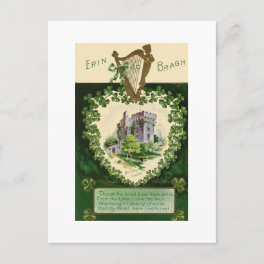 はがき – ヴィンテージSt patricks day (正面)