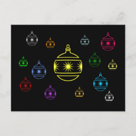 はがき – 休日オーナメント シーズンポストカード