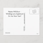 はがき – 休日オーナメント シーズンポストカード (裏面)