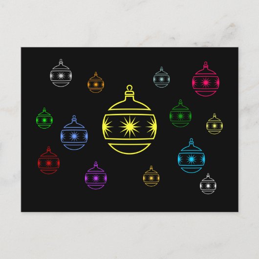 はがき – 休日オーナメント シーズンポストカード (正面)
