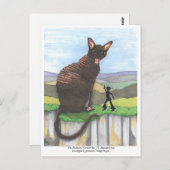 はがき:先史時代の猫 ポストカード (正面/裏面)