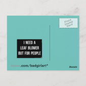 はがき – 内向 (裏面)