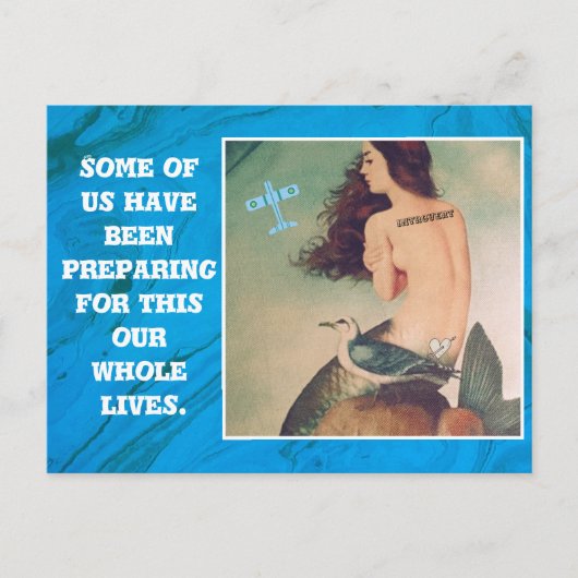 はがき – 内向 (正面)