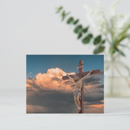 はがき:十字架 ポストカード (スタンド正面)