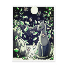 はがき:友だちの静かな会話