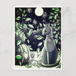 はがき：友だちの静かな会話 ポストカード