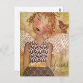 はがき – 友だち (正面/裏面)