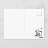 はがき、古い倉庫 ポストカード (裏面)