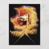 はがき:古代の日~ウィリアム・ブレイク ポストカード (正面)