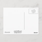 はがき – 回転木馬ゼブラ (裏面)