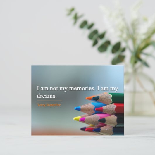 はがき – 夢&思い出感動的引用文 (スタンド正面)