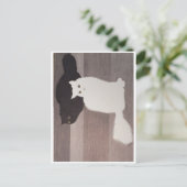 はがき：寧子とファルコール ポストカード (スタンド正面)