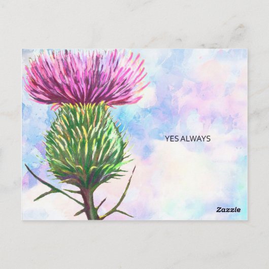 はがき「常にYES ポストカード (裏面)