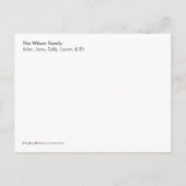 はがき：引っ越しました!クラシック 案内ポストカード (裏面)