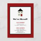 はがき：引っ越しました!クラシック 案内ポストカード (正面)
