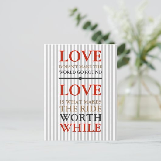 はがき – 愛とは… (スタンド正面)